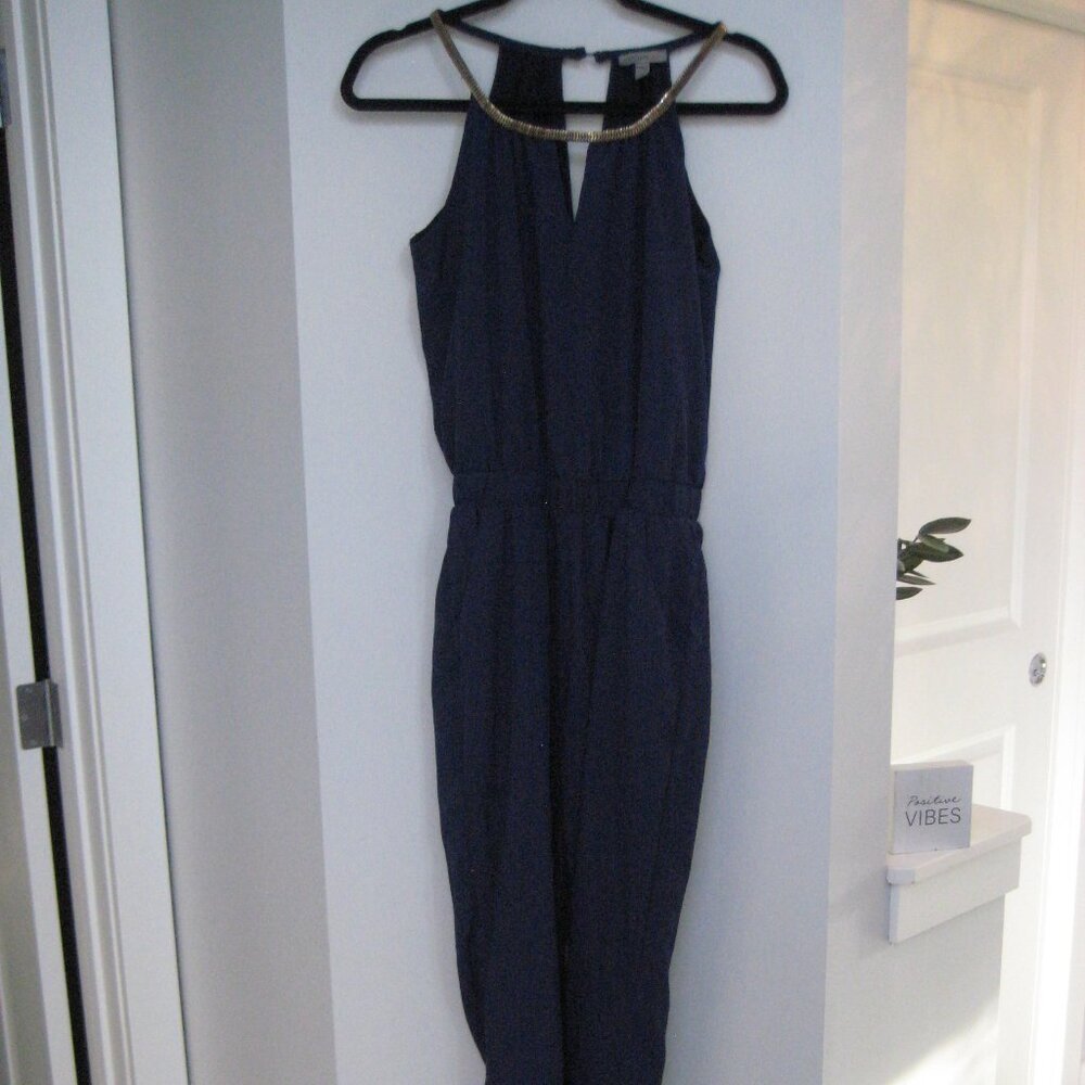 Casting LA lightweight ROMPER with gold accents